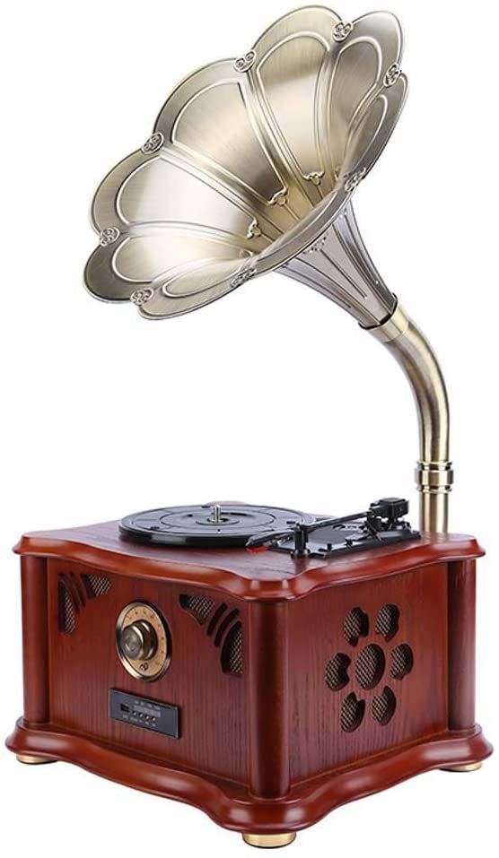 Detail Bluetooth Gramophone Record Player Nomer 51