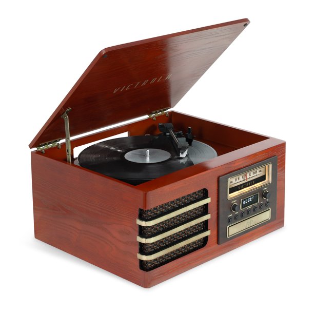 Detail Bluetooth Gramophone Record Player Nomer 52