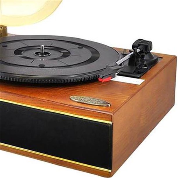 Detail Bluetooth Gramophone Record Player Nomer 55