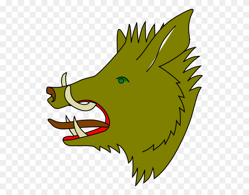 Detail Boar Clipart Nomer 36