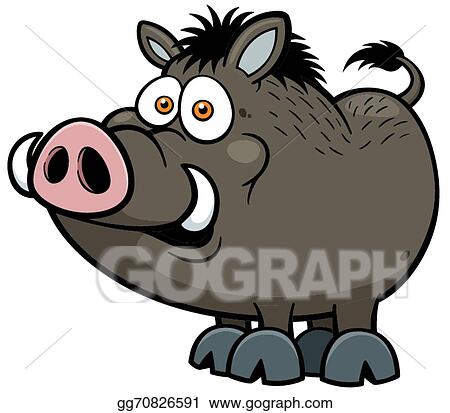 Detail Boar Clipart Nomer 50