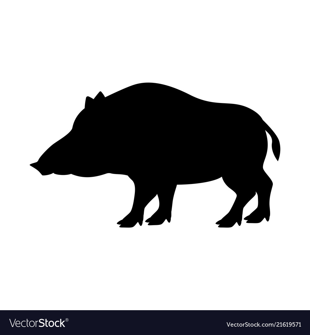 Boar Silhouette - KibrisPDR