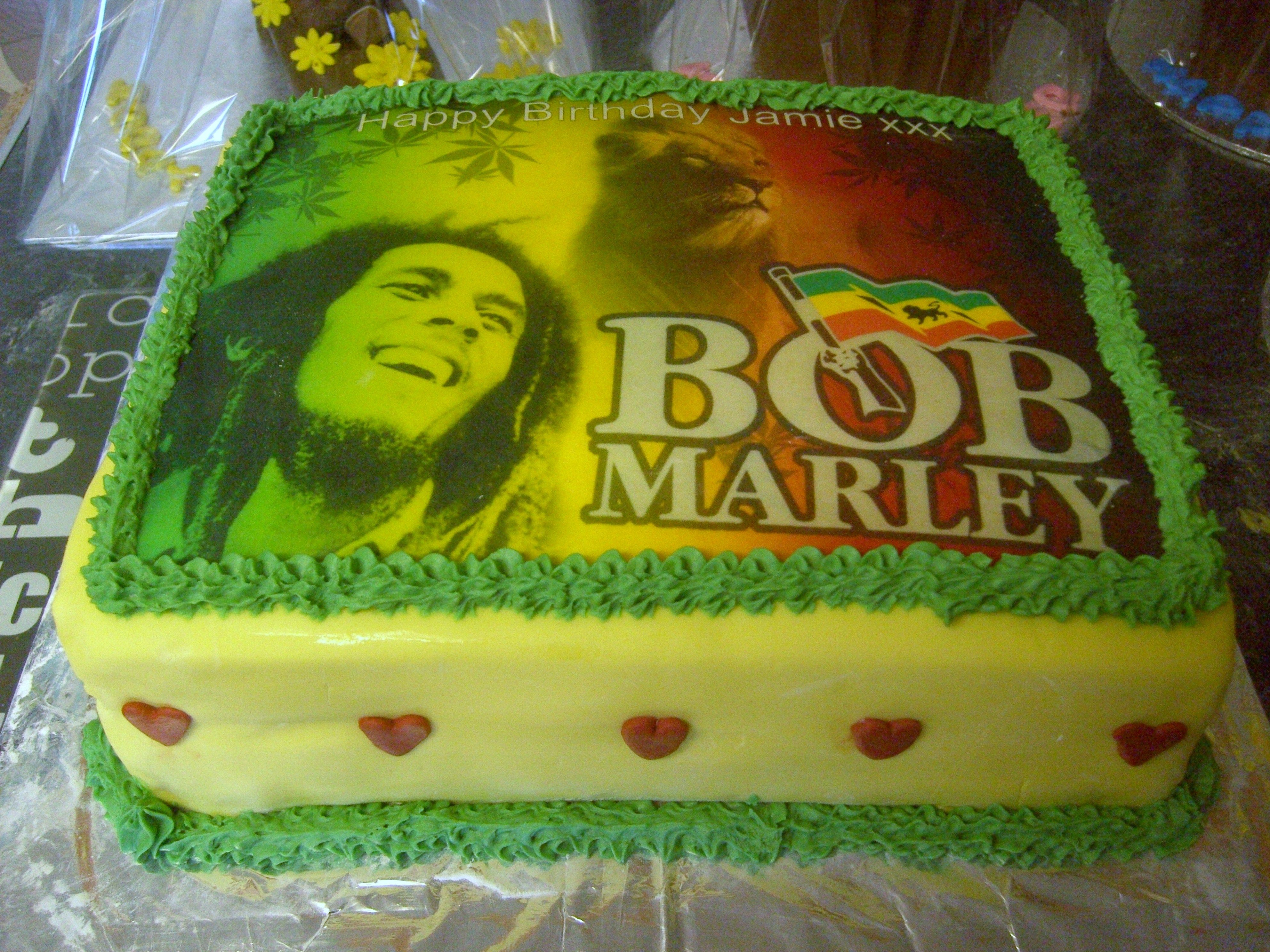 Detail Bob Marley Birthday Cake Nomer 17