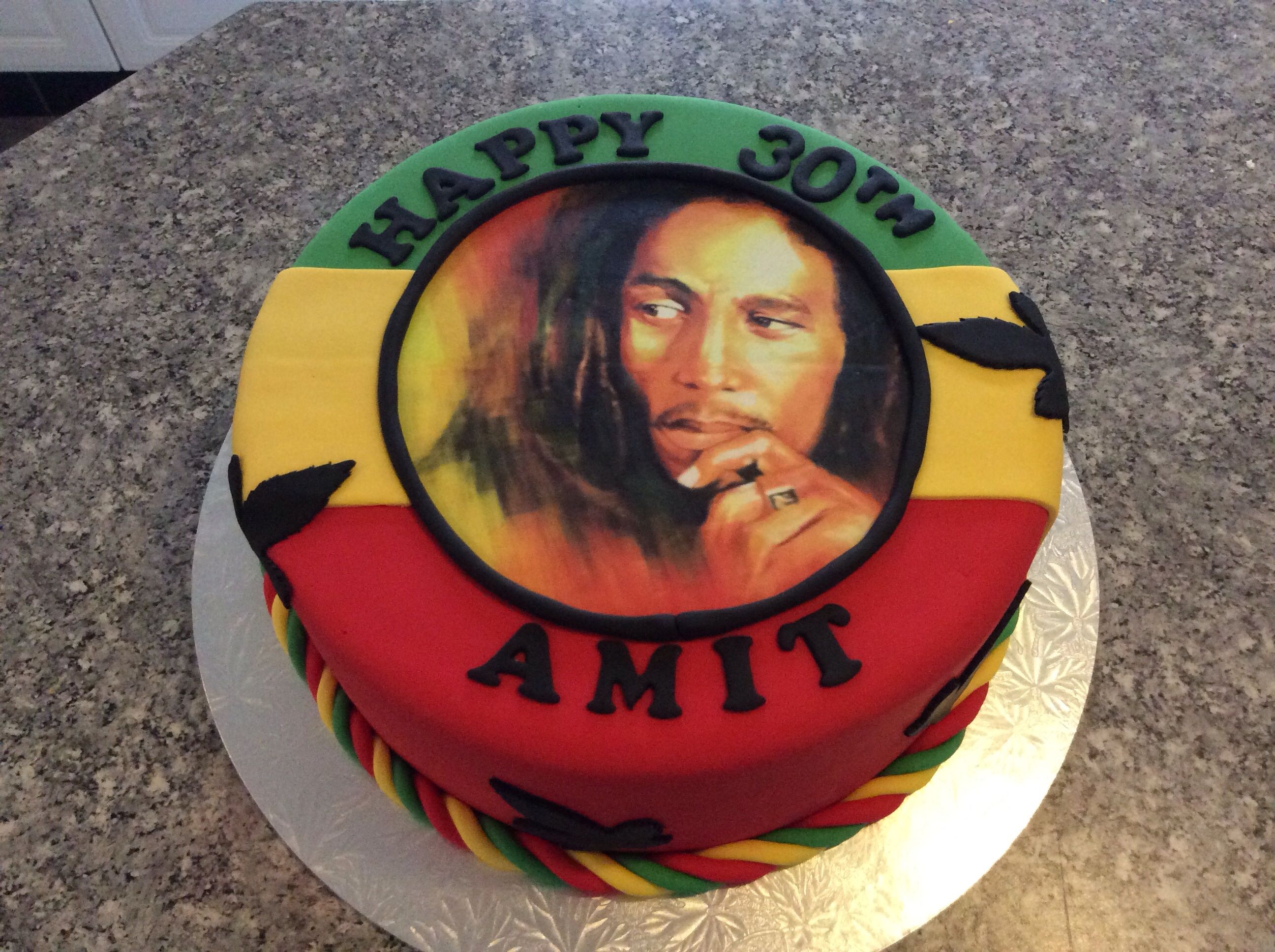 Detail Bob Marley Birthday Cake Nomer 4