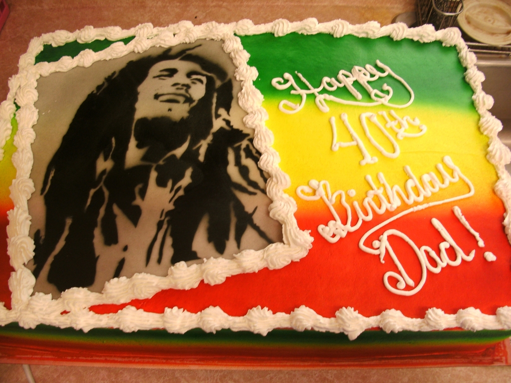 Detail Bob Marley Birthday Cake Nomer 51