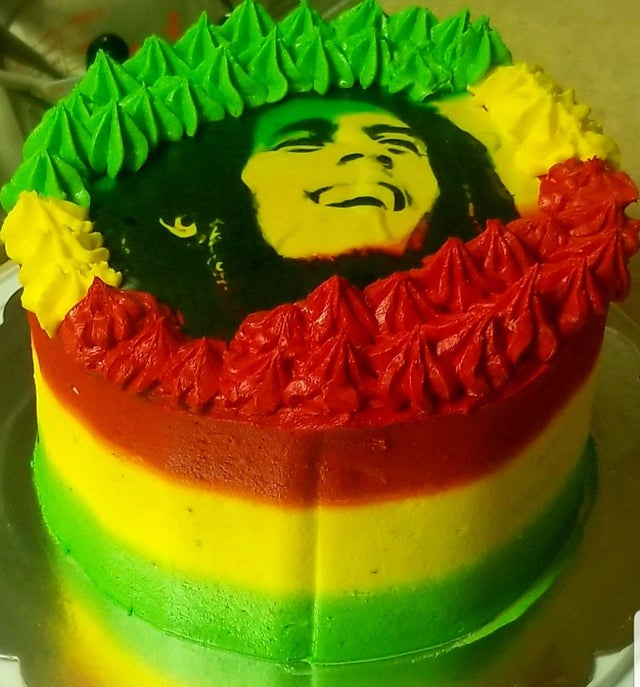 Detail Bob Marley Birthday Cake Nomer 54