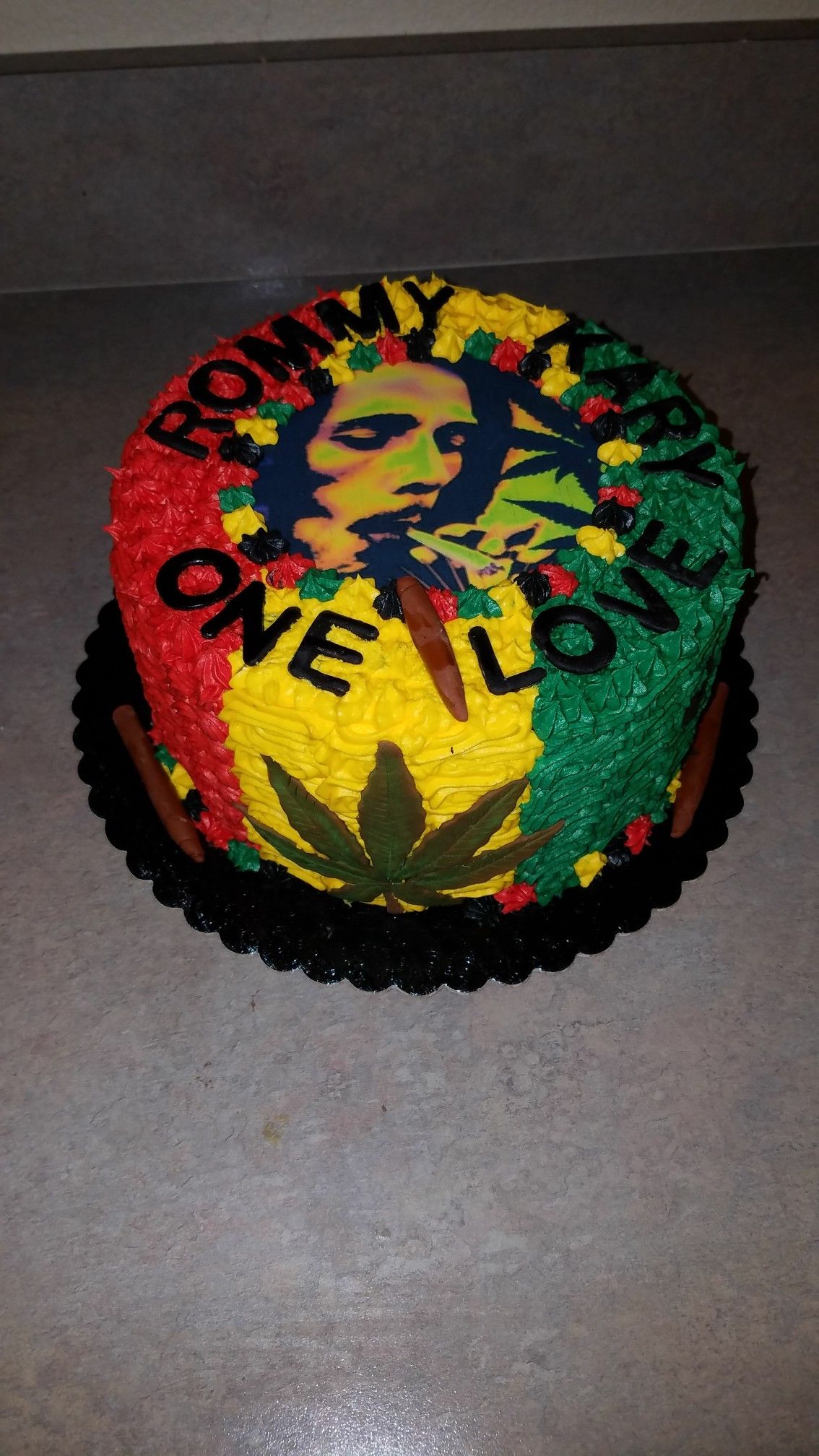 Detail Bob Marley Birthday Cake Nomer 8