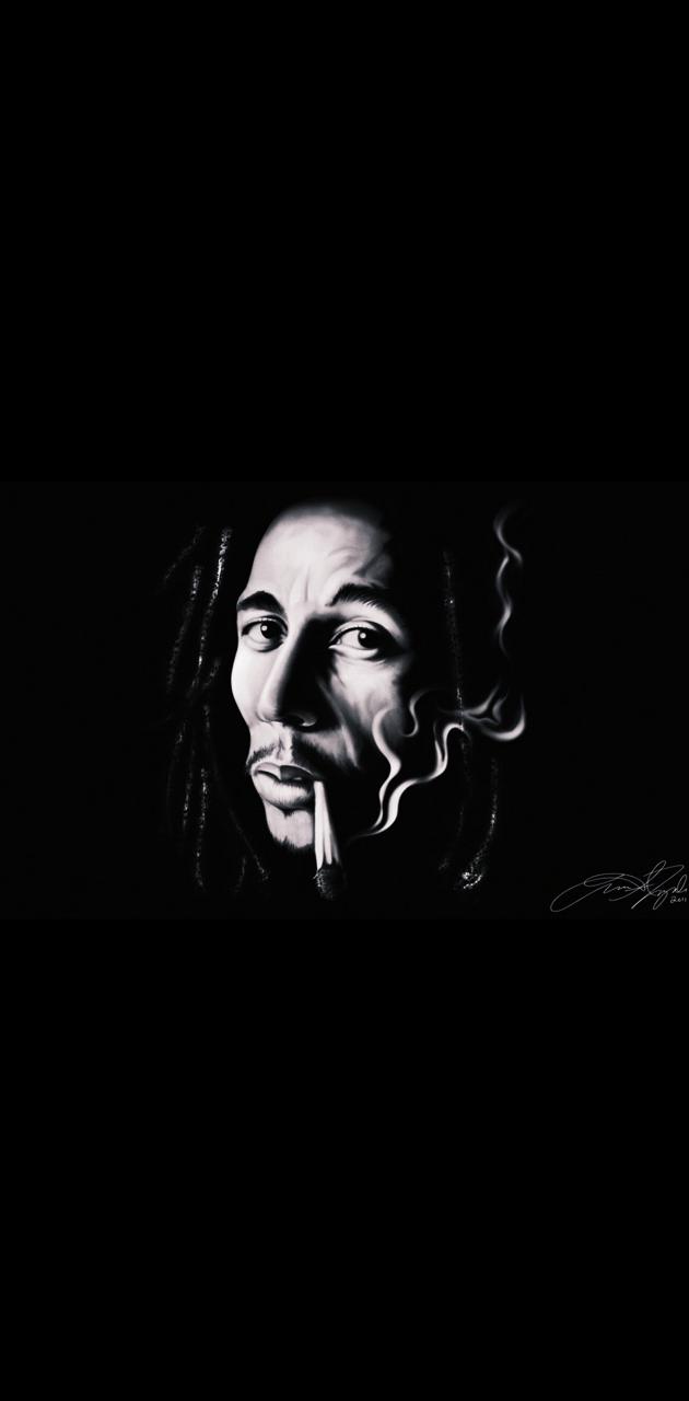 Detail Bob Marley Black And White Wallpaper Nomer 3