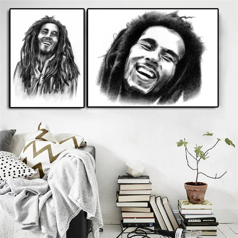 Detail Bob Marley Black And White Wallpaper Nomer 52