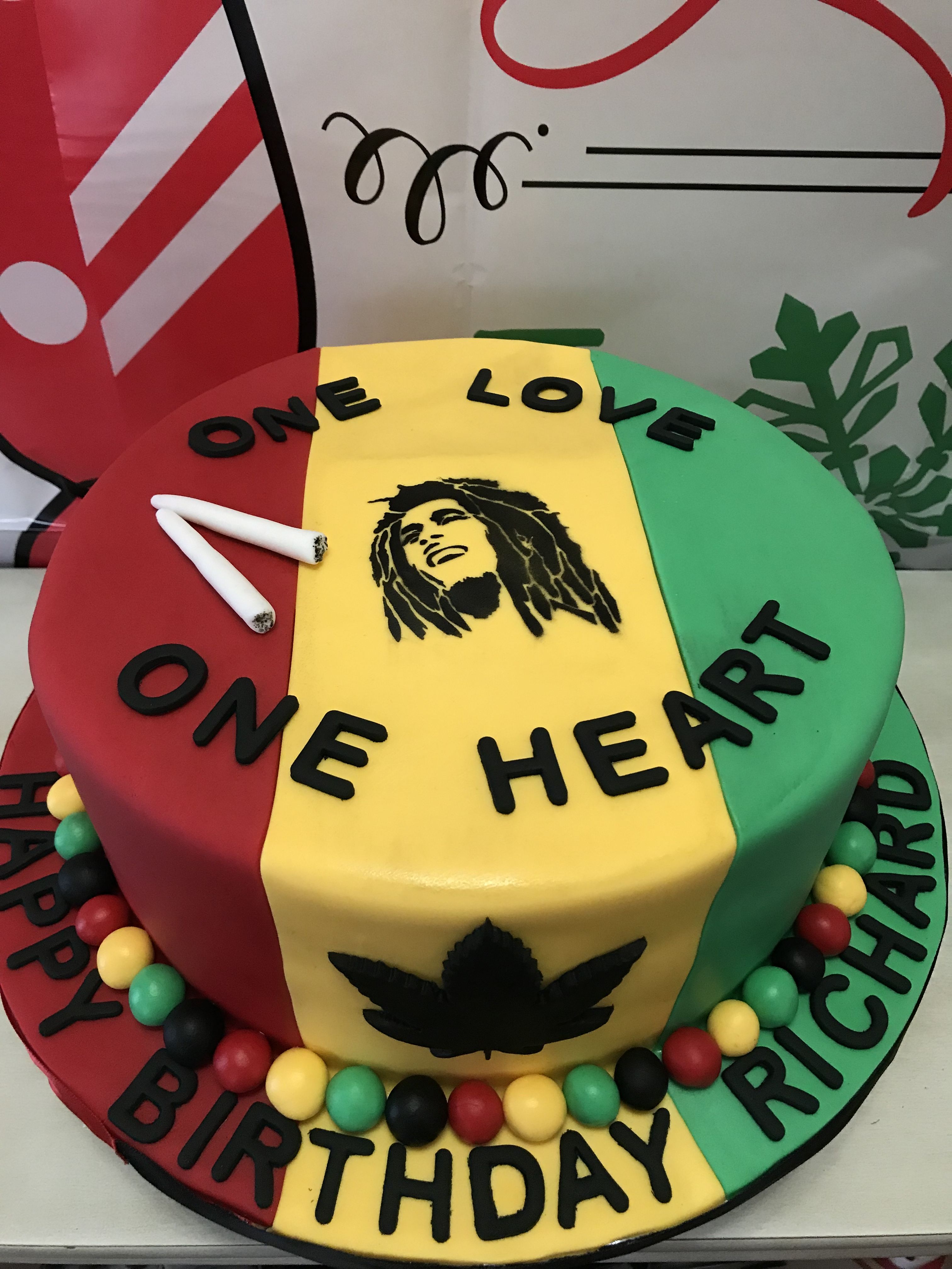 Detail Bob Marley Cake Design Nomer 13