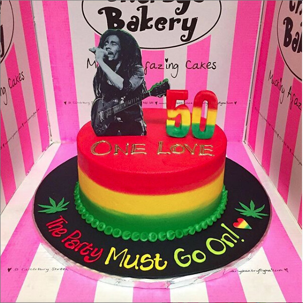 Detail Bob Marley Cake Design Nomer 41