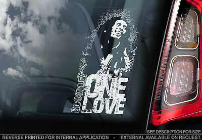 Bob Marley Car Sticker - KibrisPDR