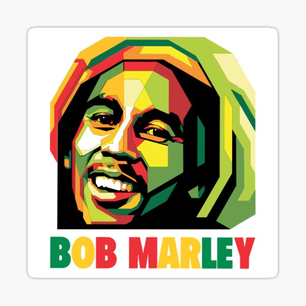 Detail Bob Marley Car Sticker Nomer 19