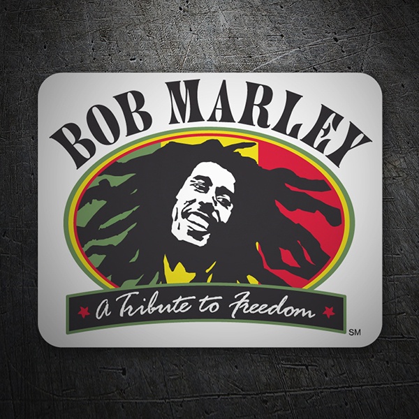 Detail Bob Marley Car Sticker Nomer 50