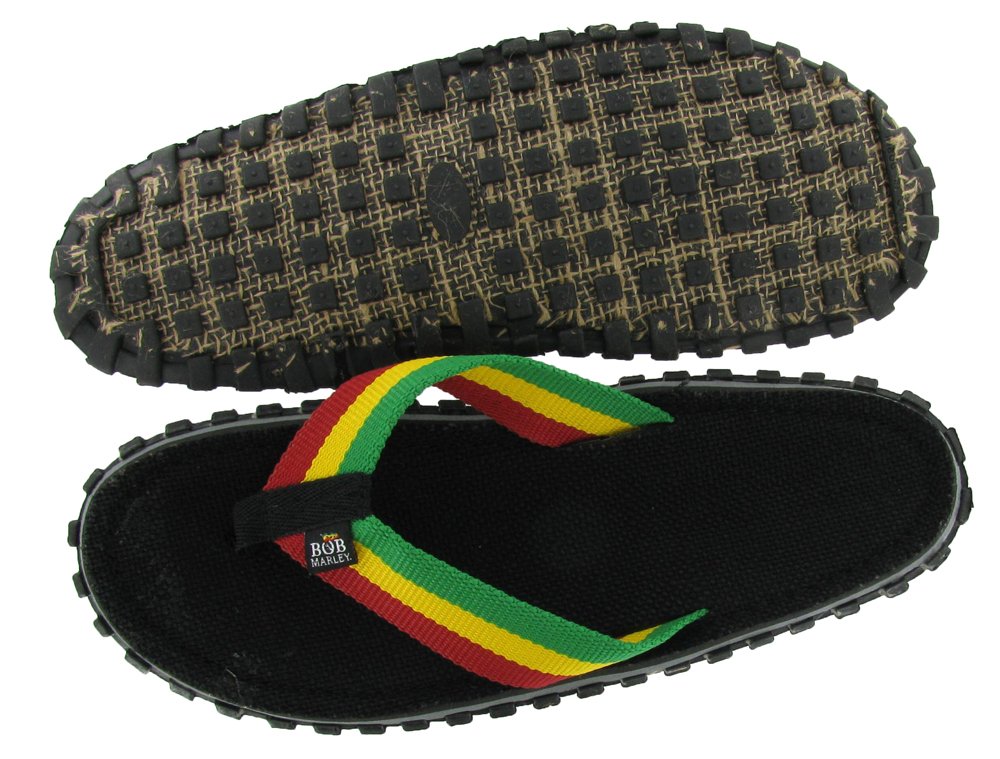 Detail Bob Marley Cork Flip Flops Nomer 23