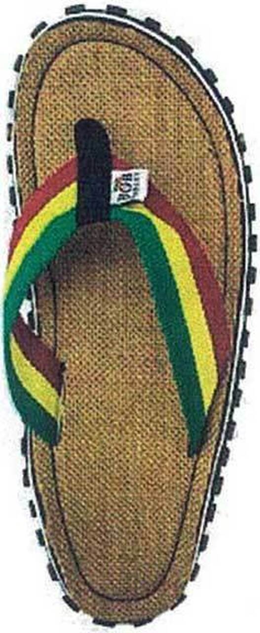 Detail Bob Marley Cork Flip Flops Nomer 32