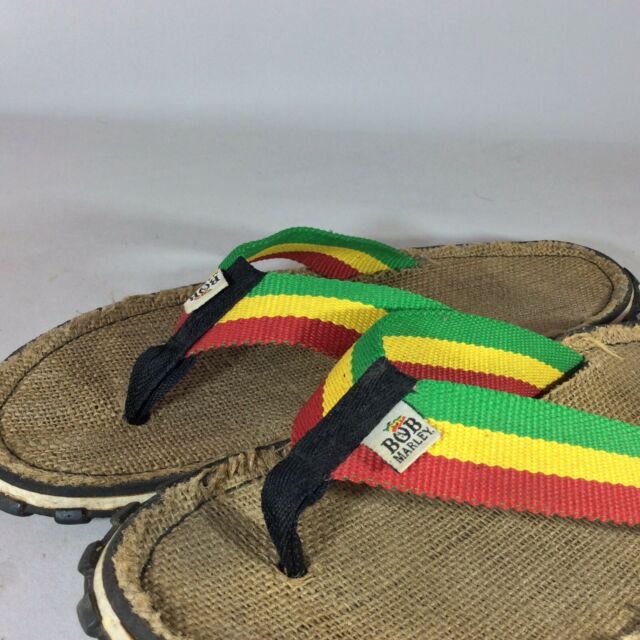 Detail Bob Marley Cork Flip Flops Nomer 36