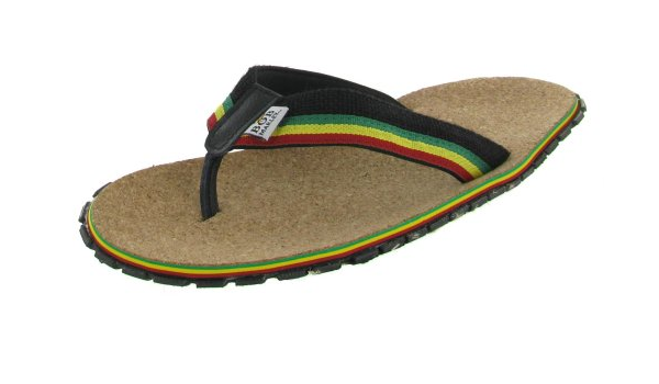 Detail Bob Marley Cork Flip Flops Nomer 45