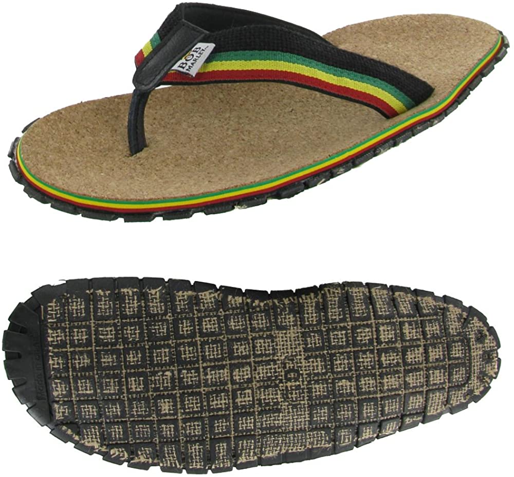 Detail Bob Marley Cork Flip Flops Nomer 9