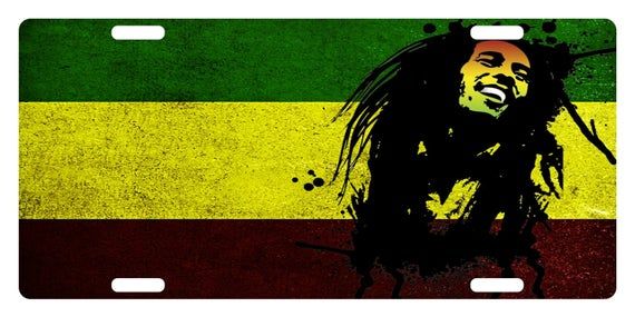 Detail Bob Marley License Plate Nomer 19