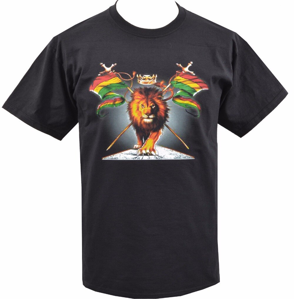 Detail Bob Marley Lion Shirt Nomer 20