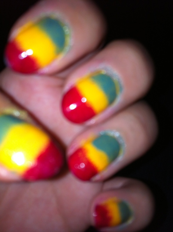 Detail Bob Marley Nail Designs Nomer 34