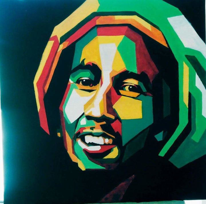 Detail Bob Marley Paint By Numbers Nomer 33