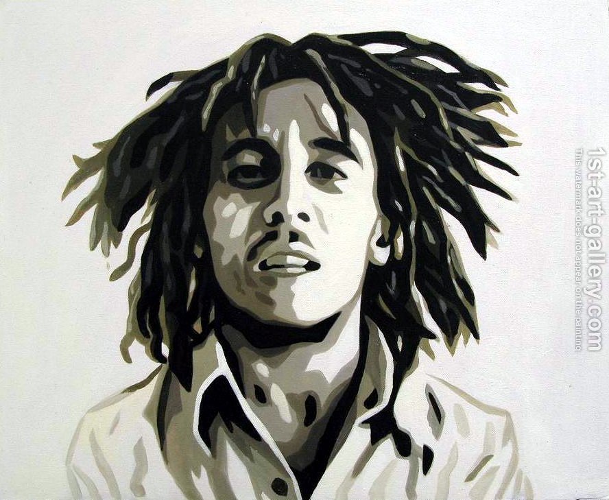 Detail Bob Marley Paint By Numbers Nomer 43