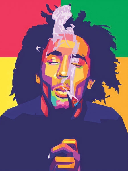 Detail Bob Marley Picture Frame Nomer 16