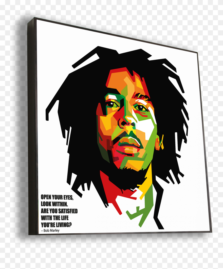 Detail Bob Marley Siluet Nomer 35