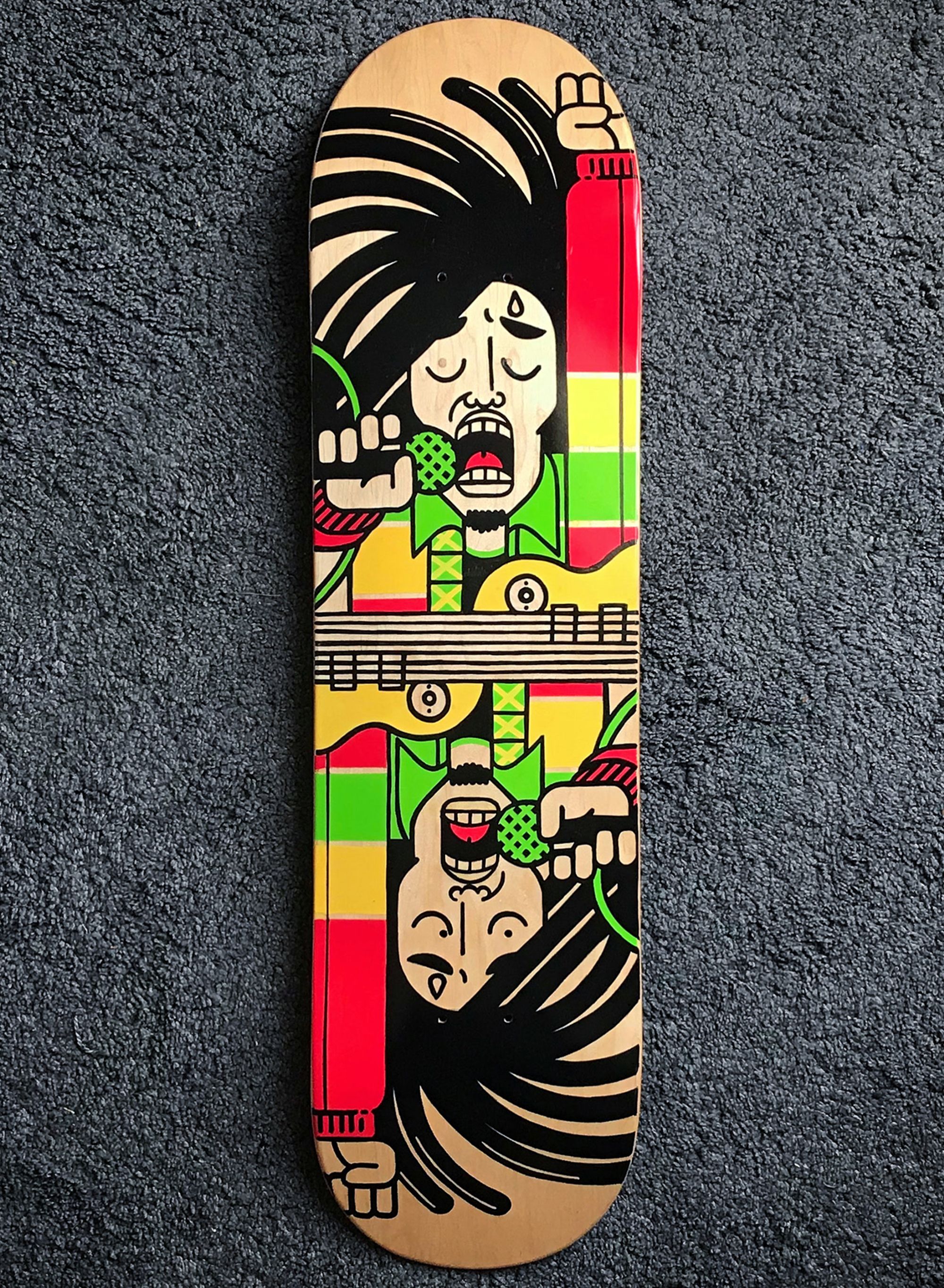 Detail Bob Marley Skateboard Nomer 11