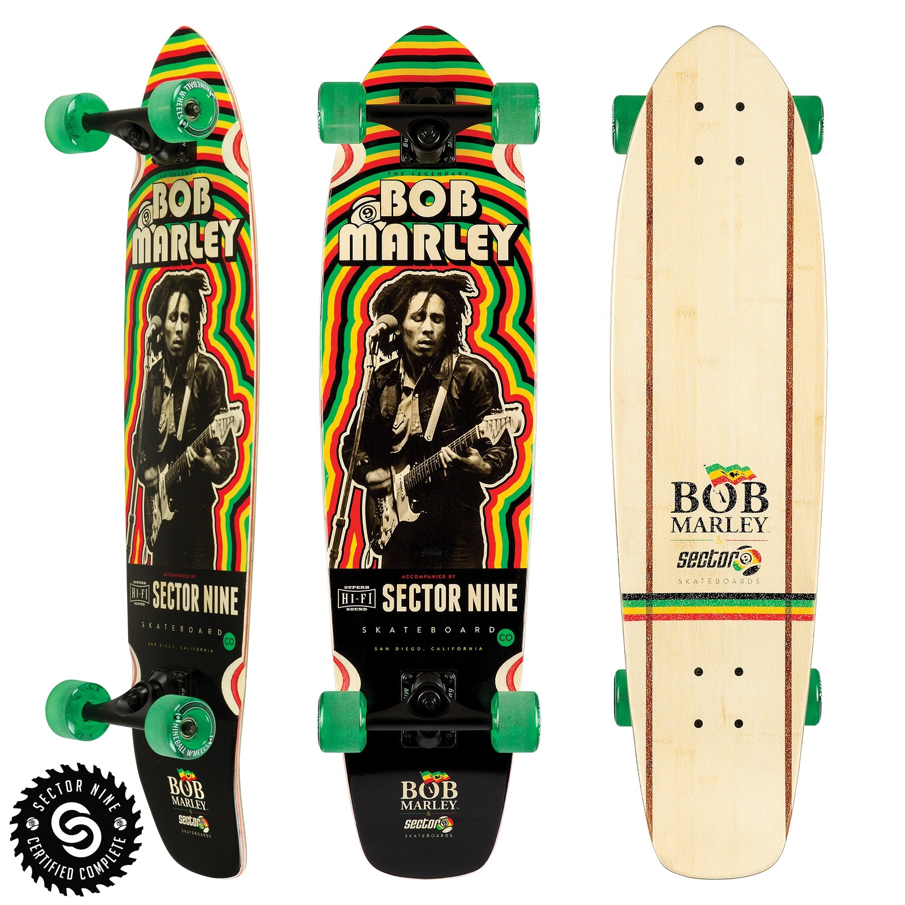 Detail Bob Marley Skateboard Nomer 33