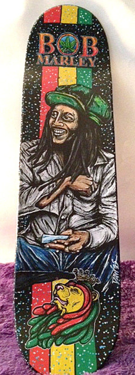 Detail Bob Marley Skateboard Nomer 38