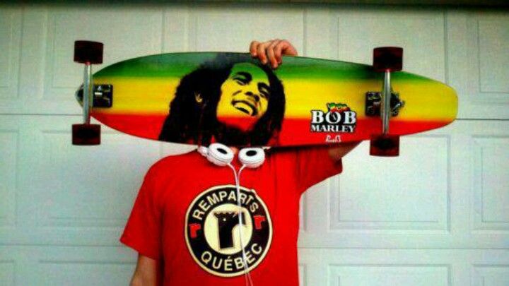 Detail Bob Marley Skateboard Nomer 8