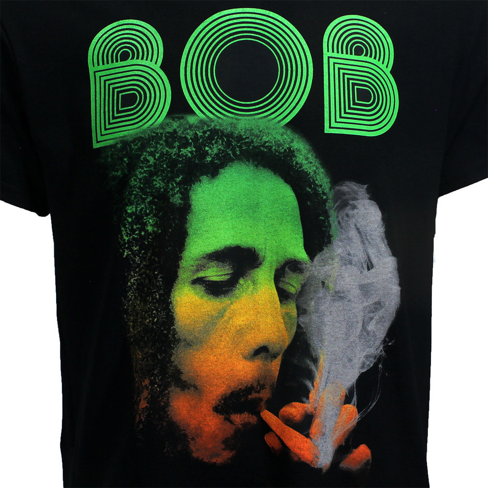 Detail Bob Marley Smoking Shirt Nomer 18