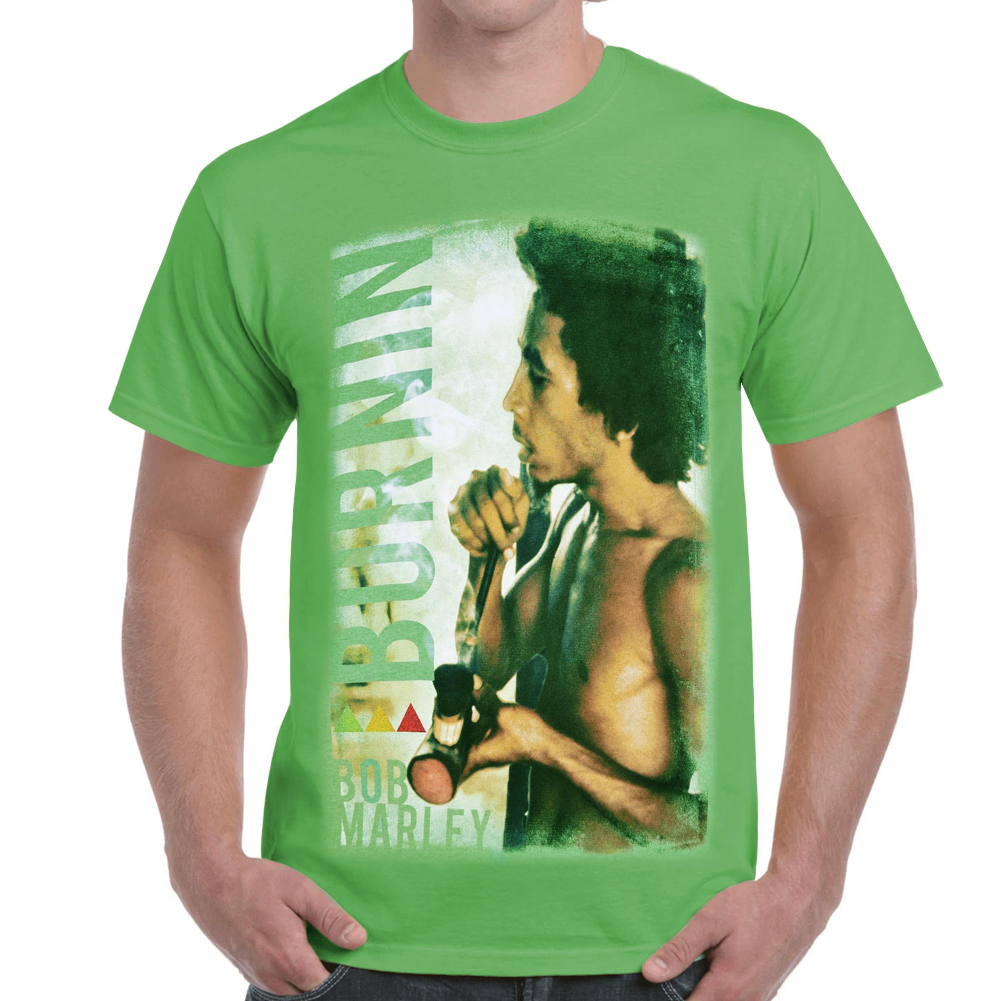 Detail Bob Marley Smoking Shirt Nomer 20