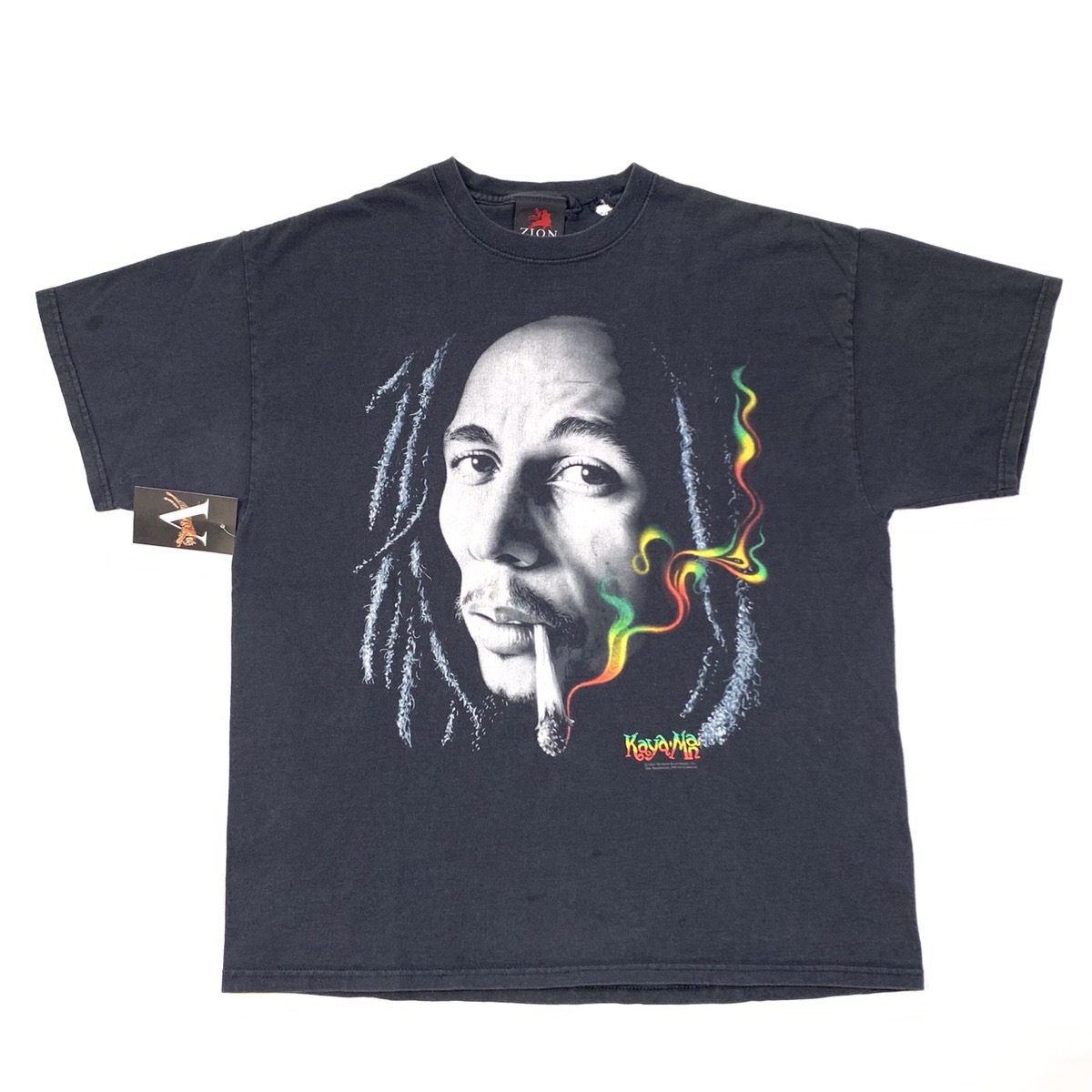 Detail Bob Marley Smoking Shirt Nomer 46