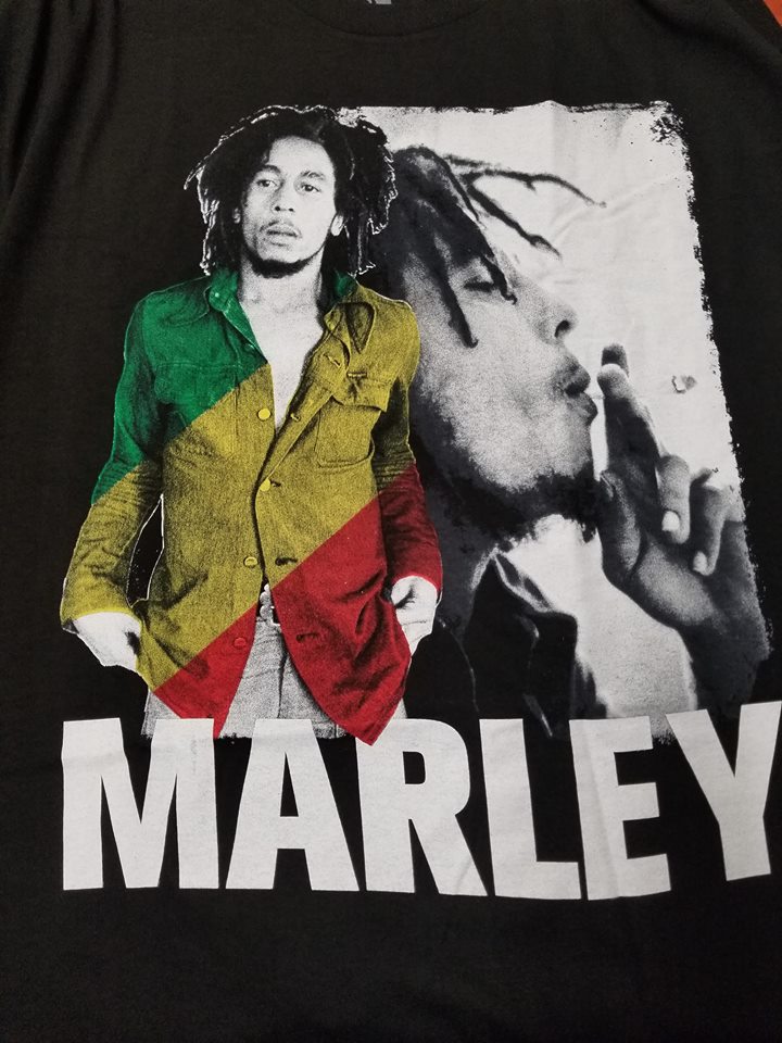 Detail Bob Marley Smoking Shirt Nomer 49