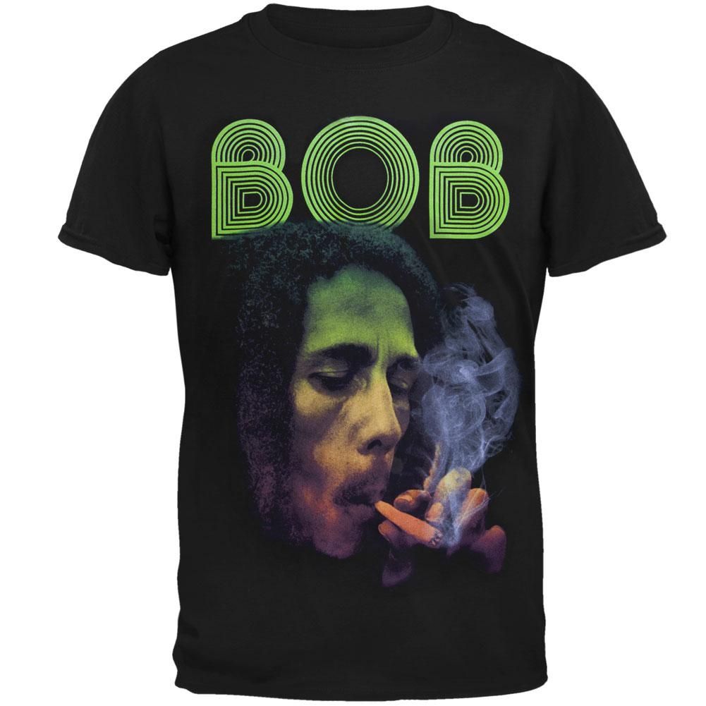 Detail Bob Marley Smoking Shirt Nomer 56