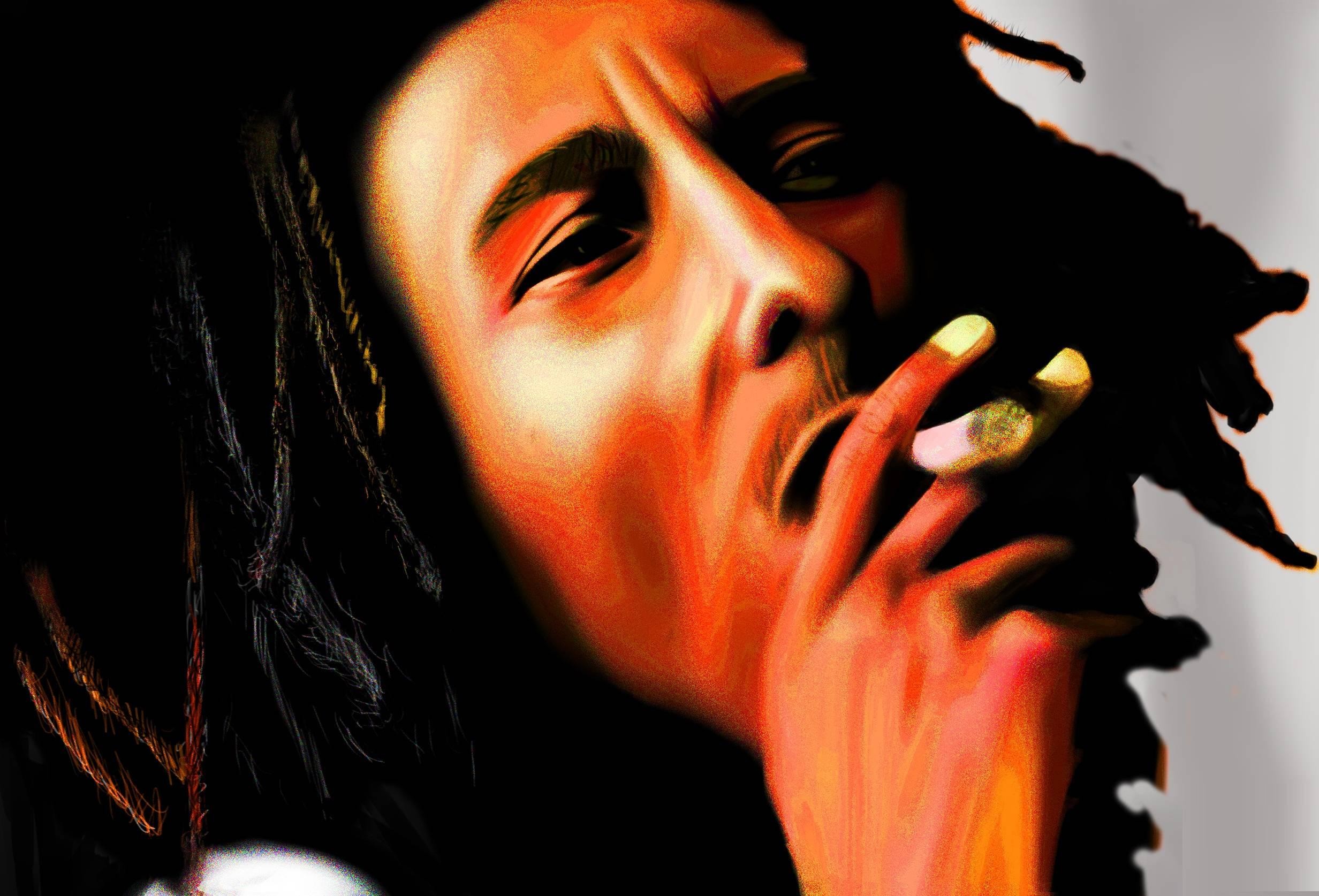 Detail Bob Marley Smoking Wallpaper Nomer 28