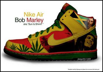 Detail Bob Marley Tennis Shoes Nomer 2