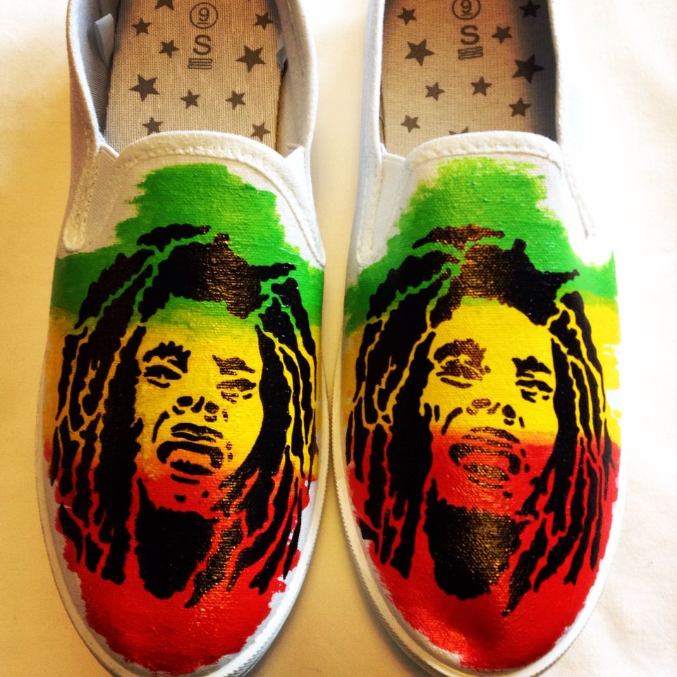 Detail Bob Marley Tennis Shoes Nomer 4