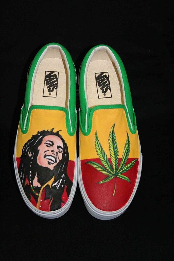 Detail Bob Marley Tennis Shoes Nomer 45