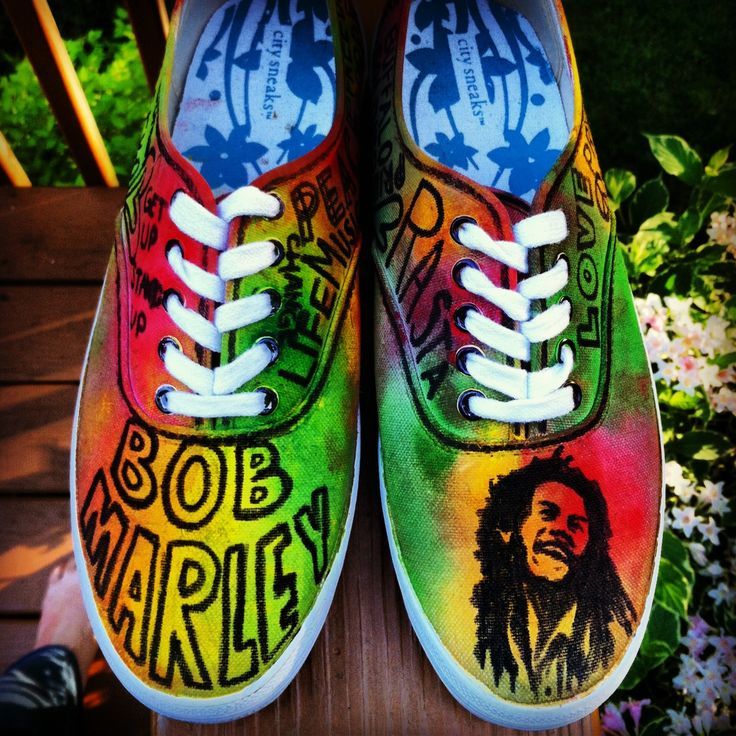 Detail Bob Marley Tennis Shoes Nomer 49