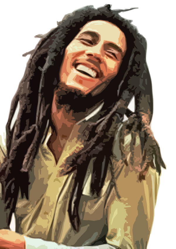 Detail Bob Marley Vector Png Nomer 31