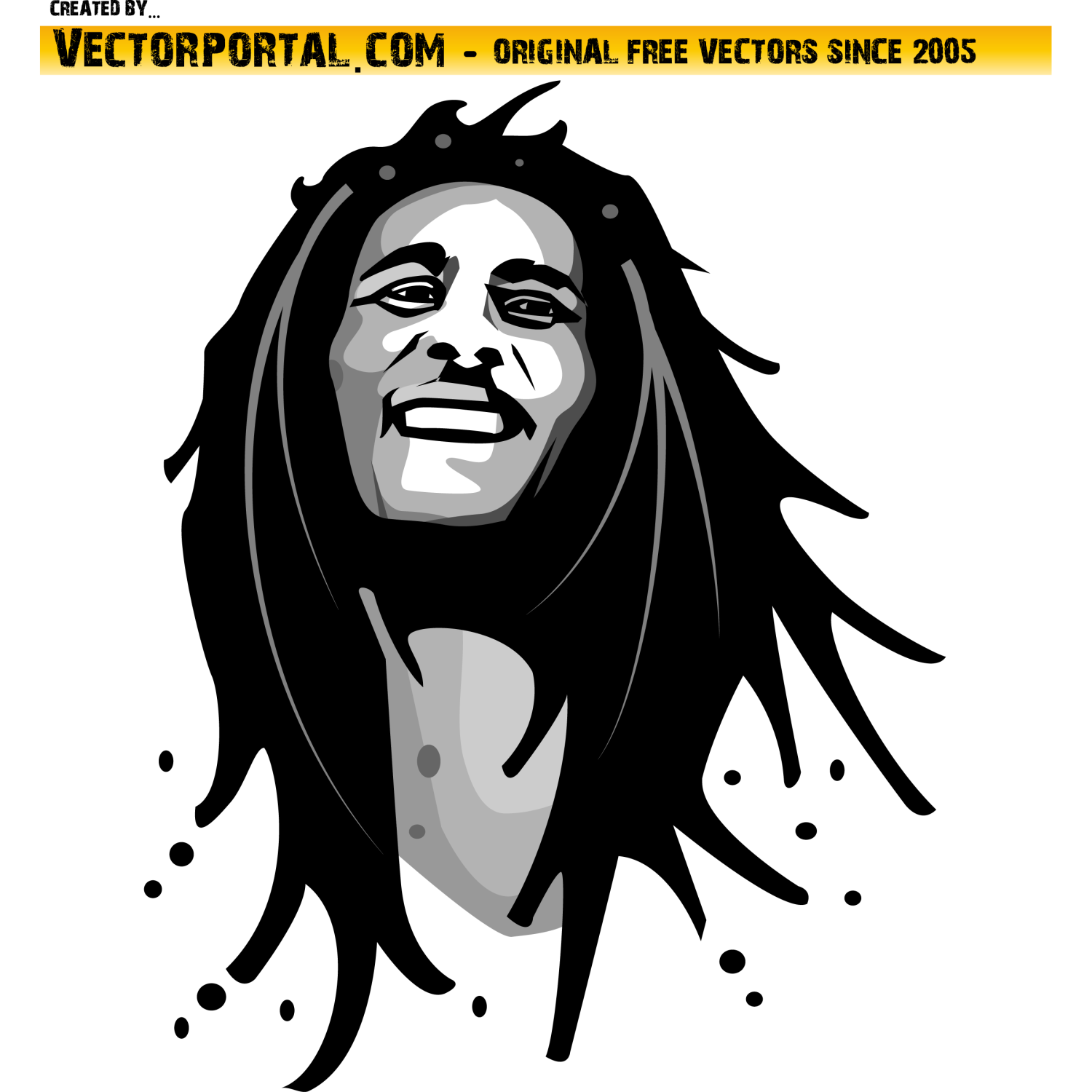 Detail Bob Marley Vector Png Nomer 38