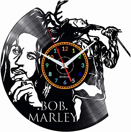 Detail Bob Marley Wall Clock Nomer 22