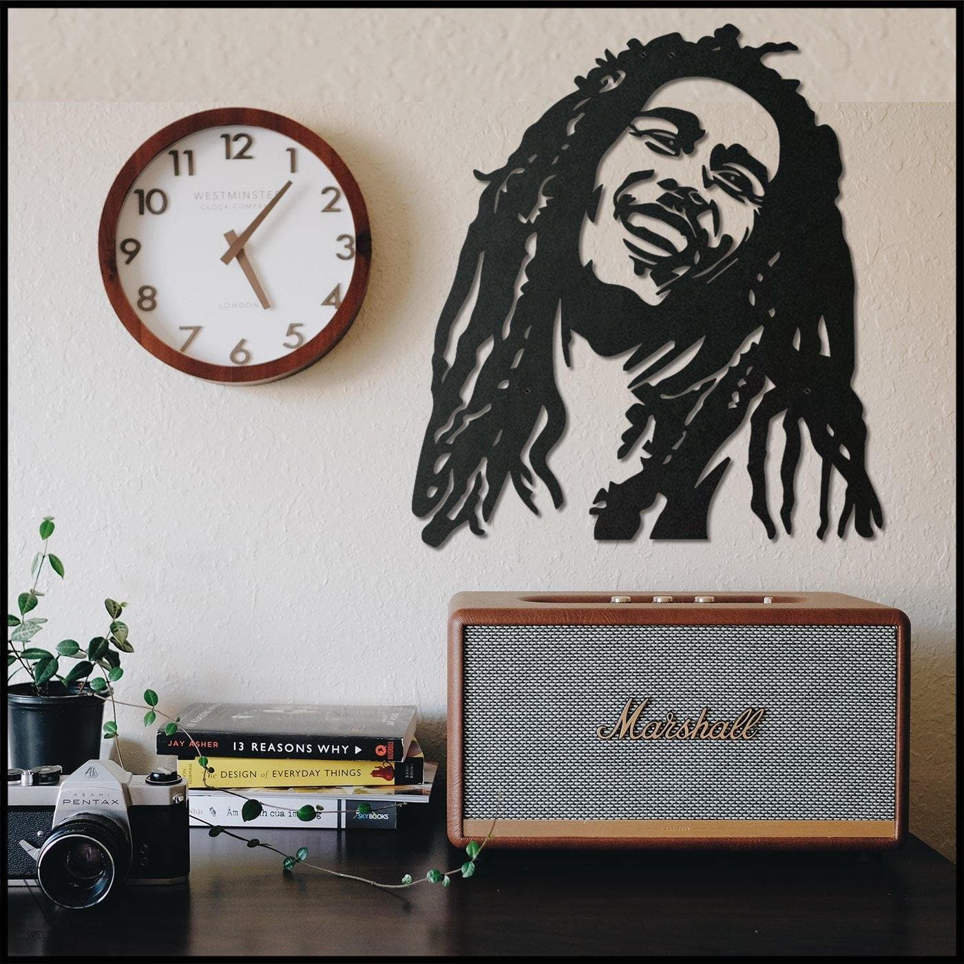 Detail Bob Marley Wall Clock Nomer 26