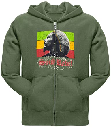 Detail Bob Marley Zip Hoodie Nomer 23