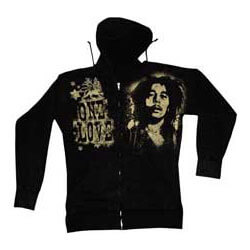 Detail Bob Marley Zip Hoodie Nomer 29